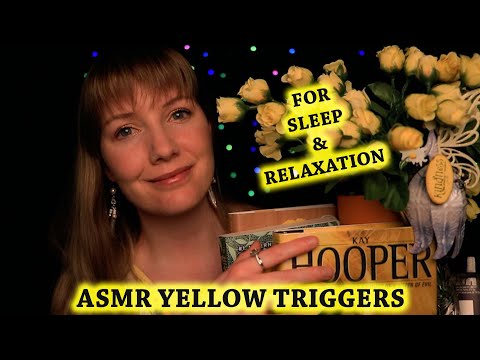 [ASMR]  YELLOW Triggers | 100% Pure Whispering | For SLEEP & RELAXATION | 💛🌞💛