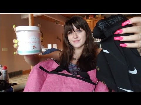 ASMR- What's In My Gym Bag
