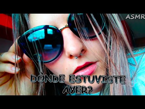 ASMR - LA DETECTIVE RA2 te INTERROGA 🕵️‍♂️👀/ Roleplay en Español