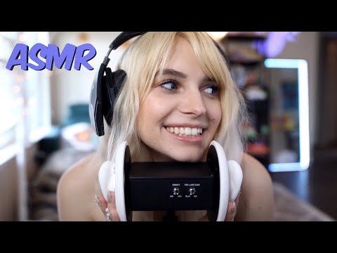 ASMR TINGLES - Positive affirmations, Whispers, Paint Brush, Cat Ear Licking