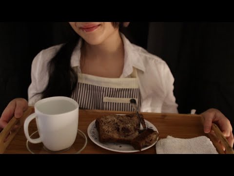 ASMR | Let Me Bake For You | Banana Bread Loaf and Feed You