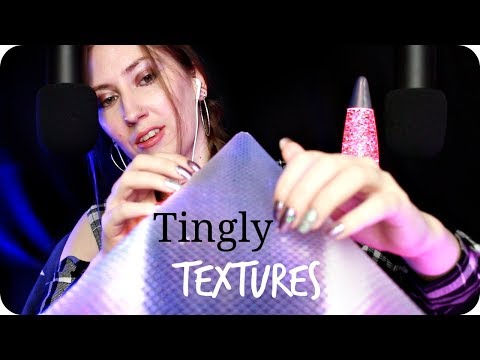 ASMR Tingly Textures! 💎 Scratching & Tapping Triggers for Tingles w/ Close Up Whispering 💜