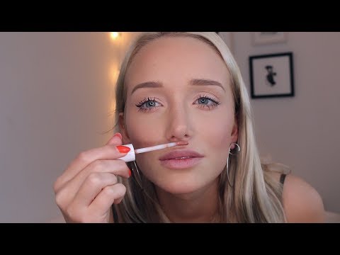 ASMR Chatty Get Ready With Me! (Trying Out ella+mila Makeup) | GwenGwiz