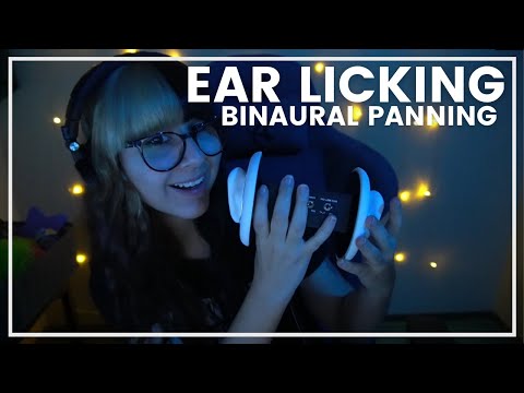 ASMR | 👅 Deep Ear Licking with Binaural Panning