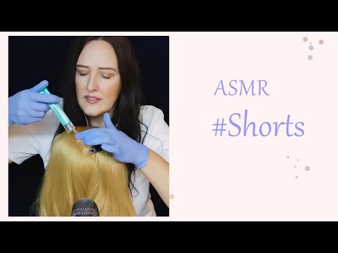 ASMR Scalp Treatment: Medical Roleplay #Shorts
