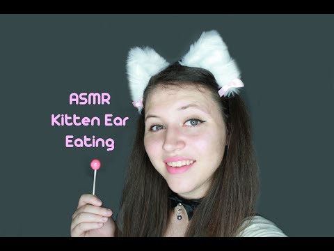 ASMR | Kitten ASMR | Ear Eating, soft whispers ~