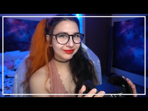 ASMR Cutest girl gives you the best lotion ear massage