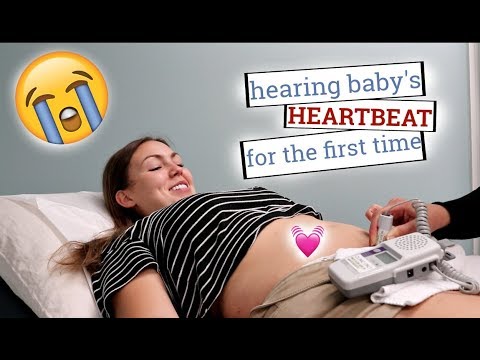 HEARING OUR BABY'S HEARTBEAT!!