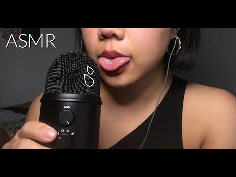 ASMR | MIC LICKING with BLUE YETI 👅 MOUTH SOUNDS OVERLOAD 💦
