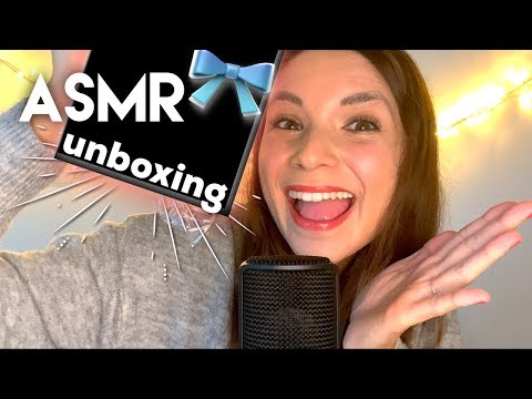ASMR ❥ UNBOXING 1st 🎁 for YOU - NEW 🎙 EQUIPMENT