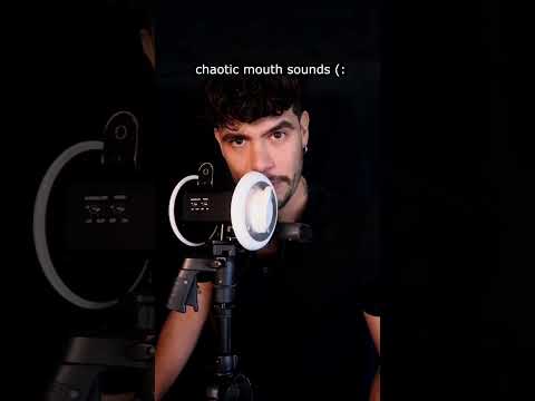 chaotic mouth sounds ASMR (ear to ear)