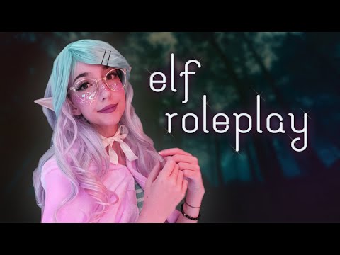 ASMR ☾ comfy Elf Girl heals you 🌿 personal attention, hand movements, humming & more ✨