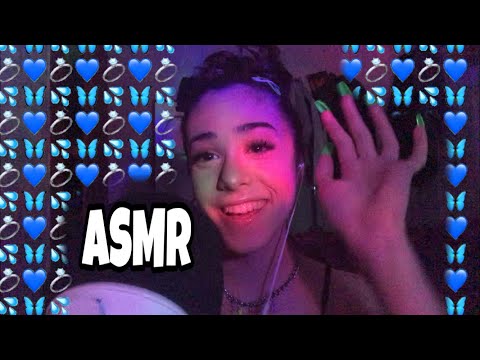 ASMR| REPEATING ‘TOASTED COCONUT’, TINGLY MIC SCRATCHING, HAND MOVEMENTS & LONG NAIL TAPPING 🌈🦋💖