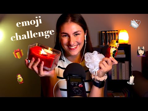 [ASMR] Emoji Challenge 💆🏻‍♀️🛁🎁 (German/deutsch)