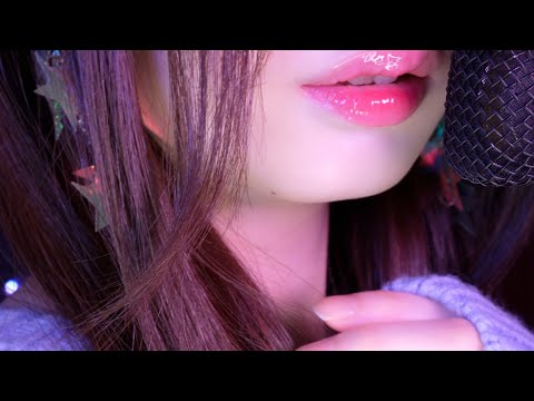 ASMR Whispering My Favorite Triggers Words😴 (closeup whispers)