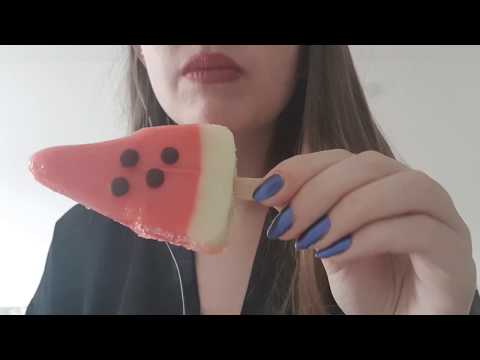 Popsicle eating | ASMR (requested)