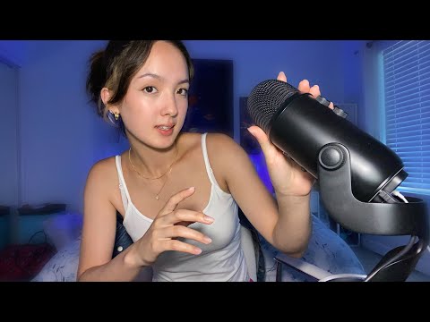 ASMR | Spit Painting You and Tingly Body Triggers for Relaxation + Wet/Dry Mouth Sounds
