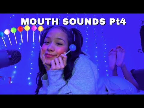 ASMR Intense Mouth Sounds | Eating A Lollipop Sounds