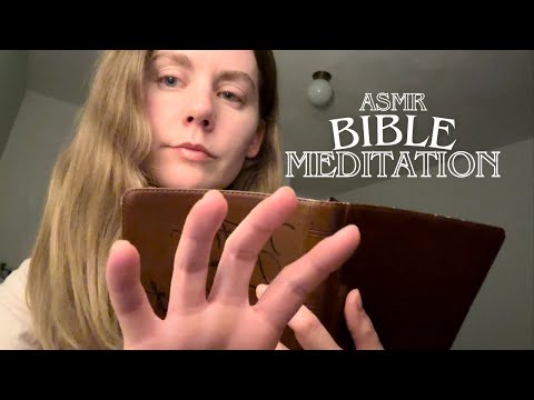 Christian ASMR 💕 Do Nothing From Selfish Ambition (rain sounds, lofi, hand movements, whispering)