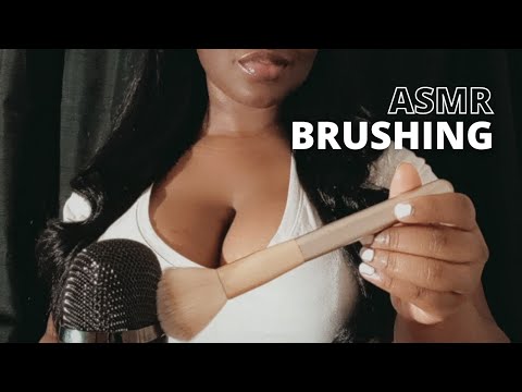 ASMR | Mic Brushing. (no cover) | Skin brushing