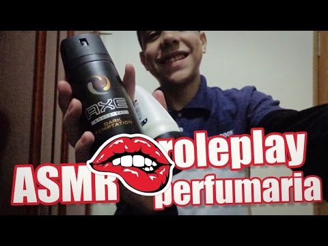 ASMR Roleplay: PERFUMARIA (Vídeo para relaxar e dar sono/To relax and to sleep)