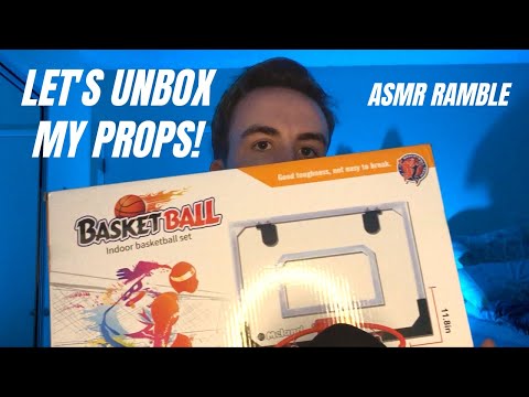 ASMR Unbox my props with me! (super tingly)