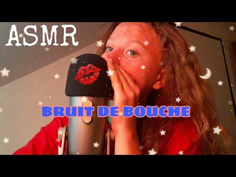 ASMR FR - BRUIT DE BOUCHE INTENSE 👄🌙 (la meilleure vidéo bruit de bouche!!)
