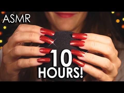 10 HOURS ASMR 😴 Brain Scratching & Massage to Fall Asleep [No Talking]