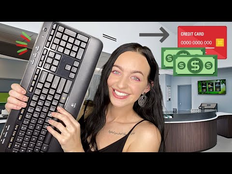 [ASMR] Applying For A Credit Card RP | Writing, Typing, Tingles!