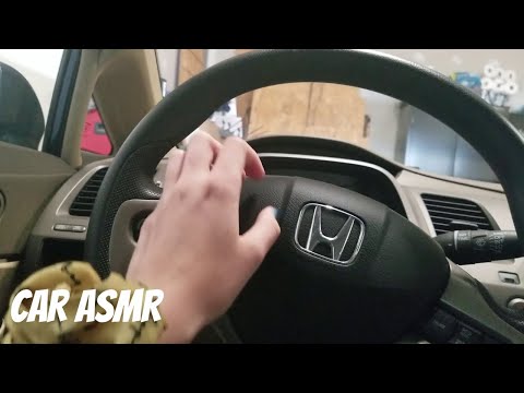ASMR In The Car (Tapping & Scratching)🚗