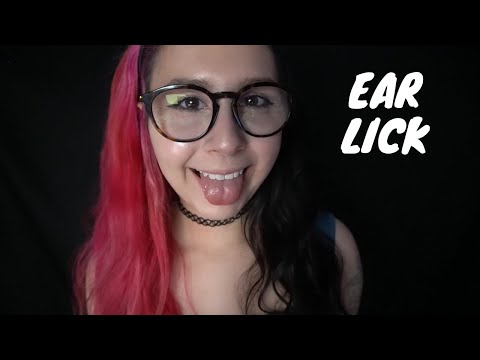 ASMR Ear Licking & Mouth Sounds | 5 Minute Series