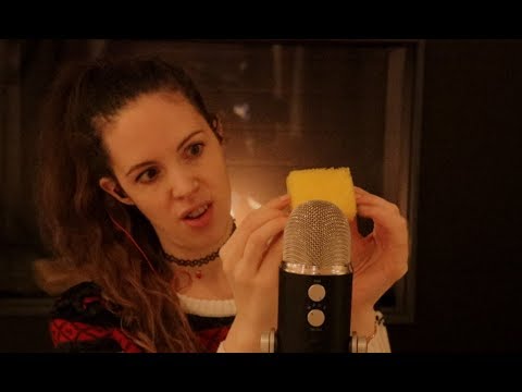 ASMR Sponge On Mic For SUPER Tingles & Relaxing Sleep