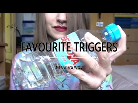 ASMR Favourite triggers: sonidos de agua con botellas #6