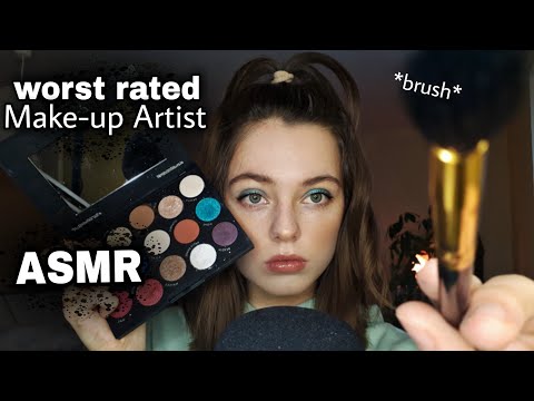 ASMR • Am schlechtesten bewertetes Make-up Studio 💋 Roleplay • Gum Chewing (german/deutsch)
