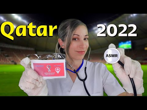 ASMR Médico de FÚTBOL en QATAR 2022 | Roleplay Realista | SusurrosdelSurr | Español