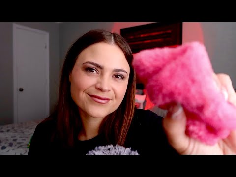 ASMR | Getting You Ready For Bed on a Stormy Fall Night (skincare, hair brushing, scalp massage)