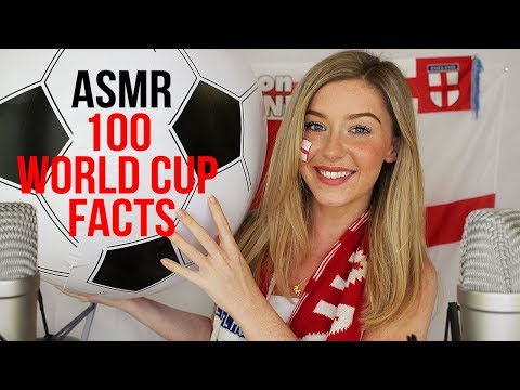 ASMR 100 Whispered World Cup 2018 Facts