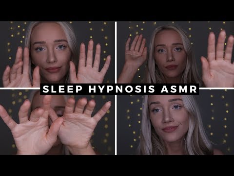 ASMR Whispered Sleep Hypnosis (Finger Flutters, Relaxing Hand Movements) | GwenGwiz