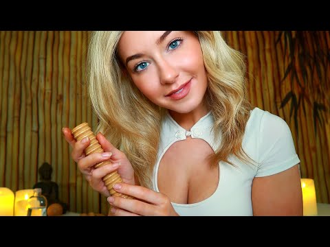 ASMR SENSORY FULL BODY MASSAGE 🧴😍 | Spa Roleplay