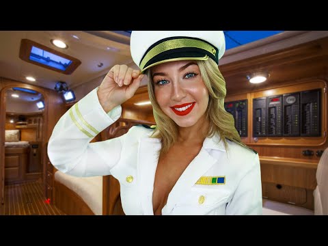 ASMR BELOW DECK ATTENTION ⚓ First Class Yacht Roleplay