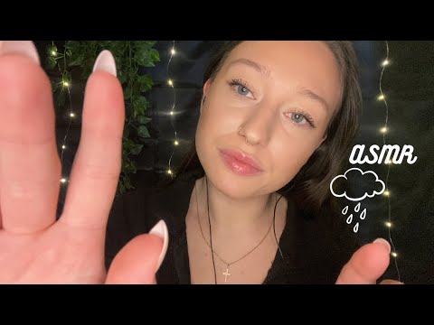 ASMR FRANCAIS - Relaxation guidée pour t'endormir + pluie 🌧 (Décompte, respiration, hand movement)