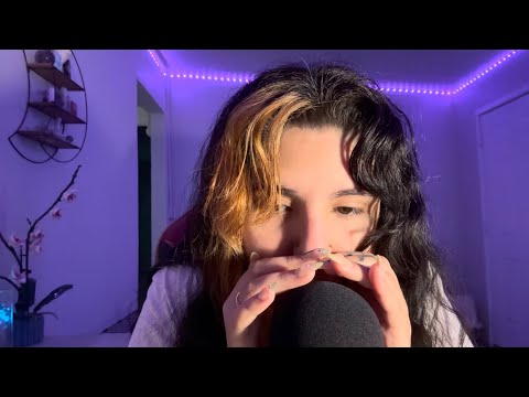 Asmr INTENSE Mouth Sounds With Hand Sounds & Fabric Scratching (No Talking)