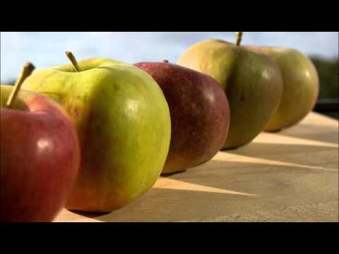 (3D binaural sound) Asmr eating an apple & eating sounds & relaxation