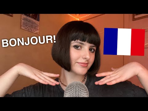 ASMR Teaching You Basic French 🇫🇷 (Je t'apprends le français de base) PT. 3