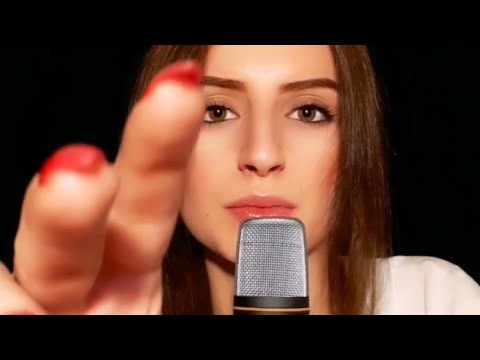 ASMR Mouth Sounds + Slow Hand Movements (UPCLOSE)