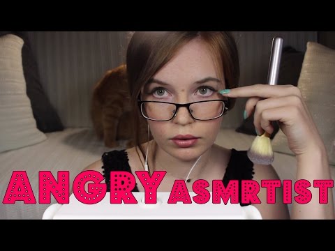 Parody Brushing | Angry ASMRtist | Binaural HD ASMR