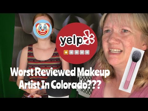 WORST reviewed makeup artist in Colorado? 💄  ⭐️⭐️⭐️⭐️  😬