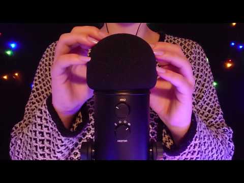 ASMR - Fast Microphone Scratching (With Windscreen) [No Talking]