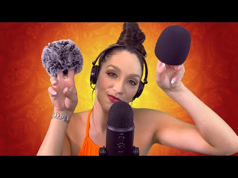 ASMR - Intense Mic Scratching, Soft Whispers & Mouth Sounds