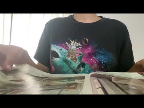 ASMR Catalog / Magazine Glossy Page Turning Paper Sounds (No Talking, Drinking Coffee Periodically)